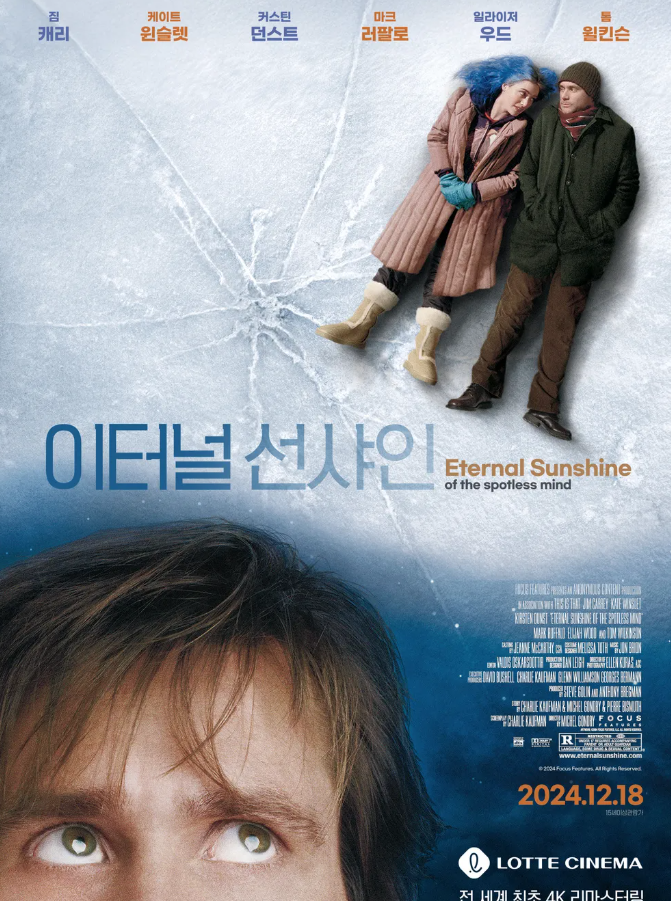 영화 이터널 선샤인 포스터