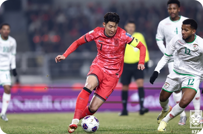 한국 오만전 손흥민 선수