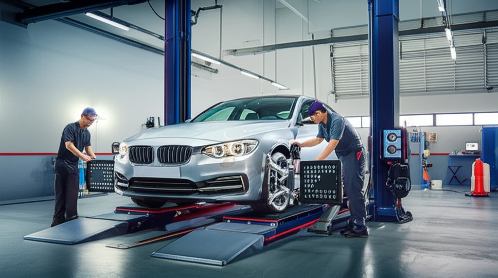 내 차 휠 얼라인먼트 공임나라 통해