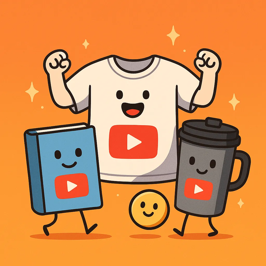 유튜브 굿즈판매로 팬덤과 수익을 키우는 전략