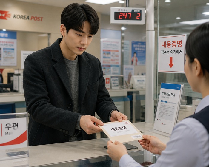 내용증명 관련 사진