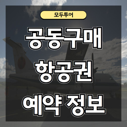 항공권 싸게 사는 다양한 방법들 