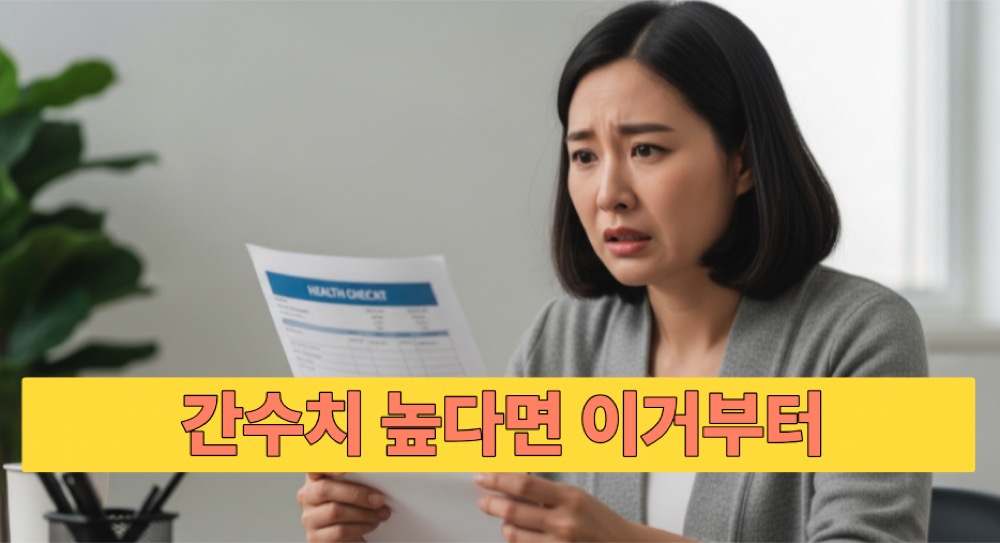 검사결과 보고 당황