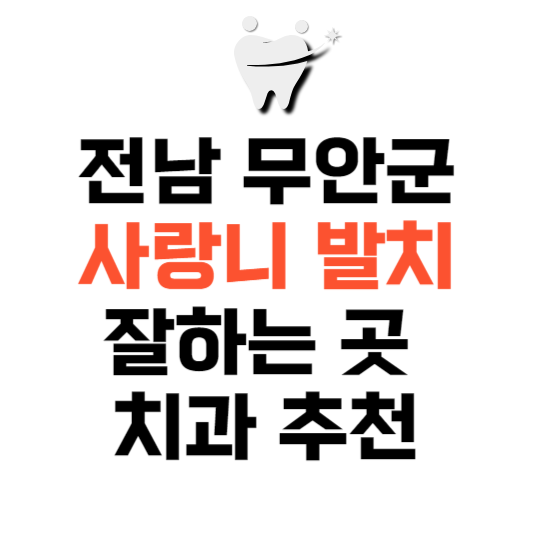 전남 무안군 사랑니 치과 발치 잘하는 곳 추천 매복 가격 비용.png
