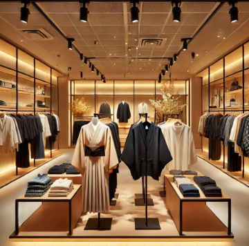 일본 옷 스토어 사진