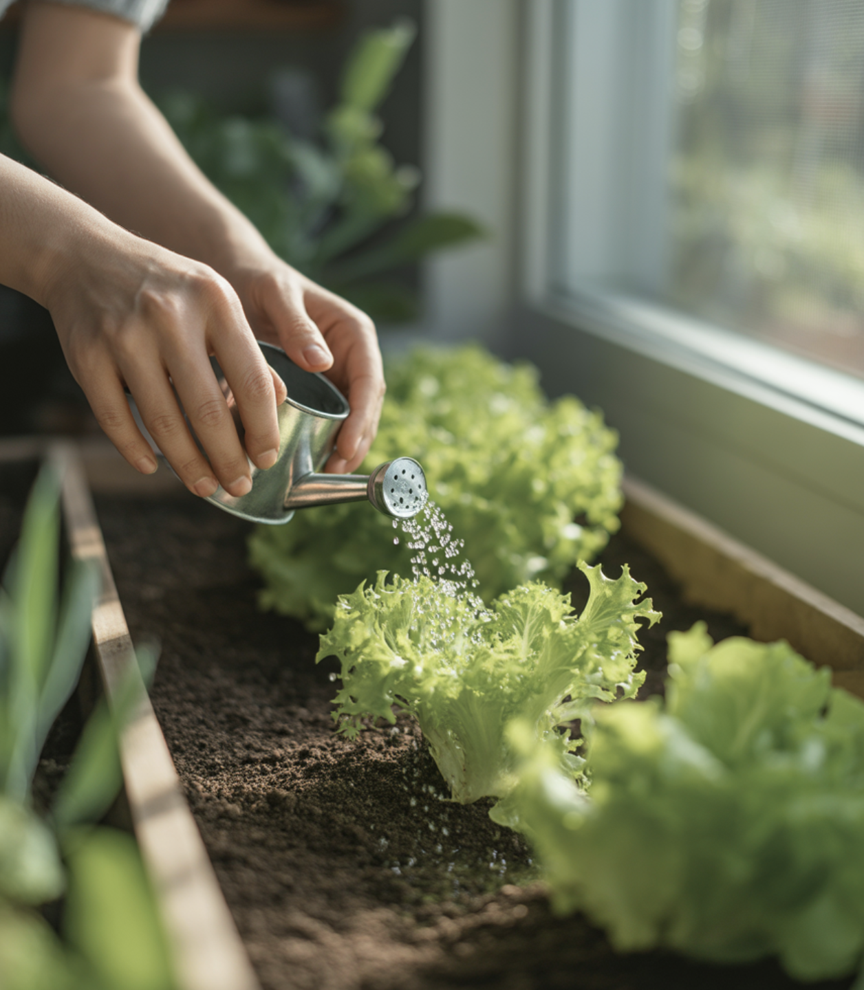 물과 햇빛, 이것만 기억하세요