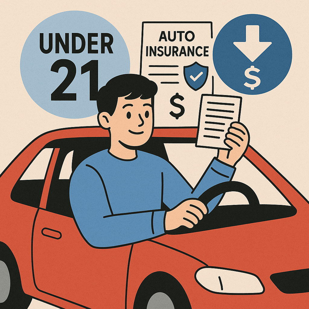 21세 미만 자동차 보험료 절감 관련 사진