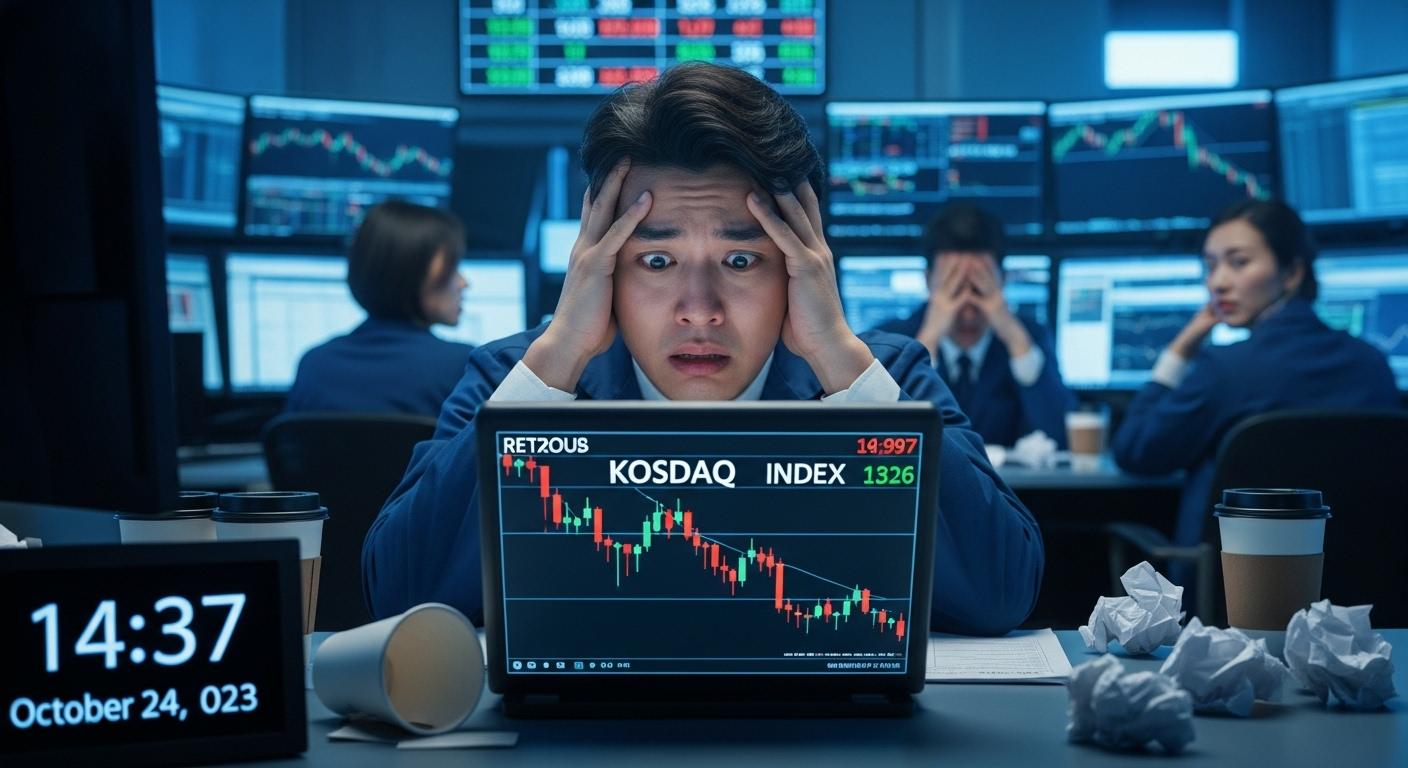 코스닥 붕괴