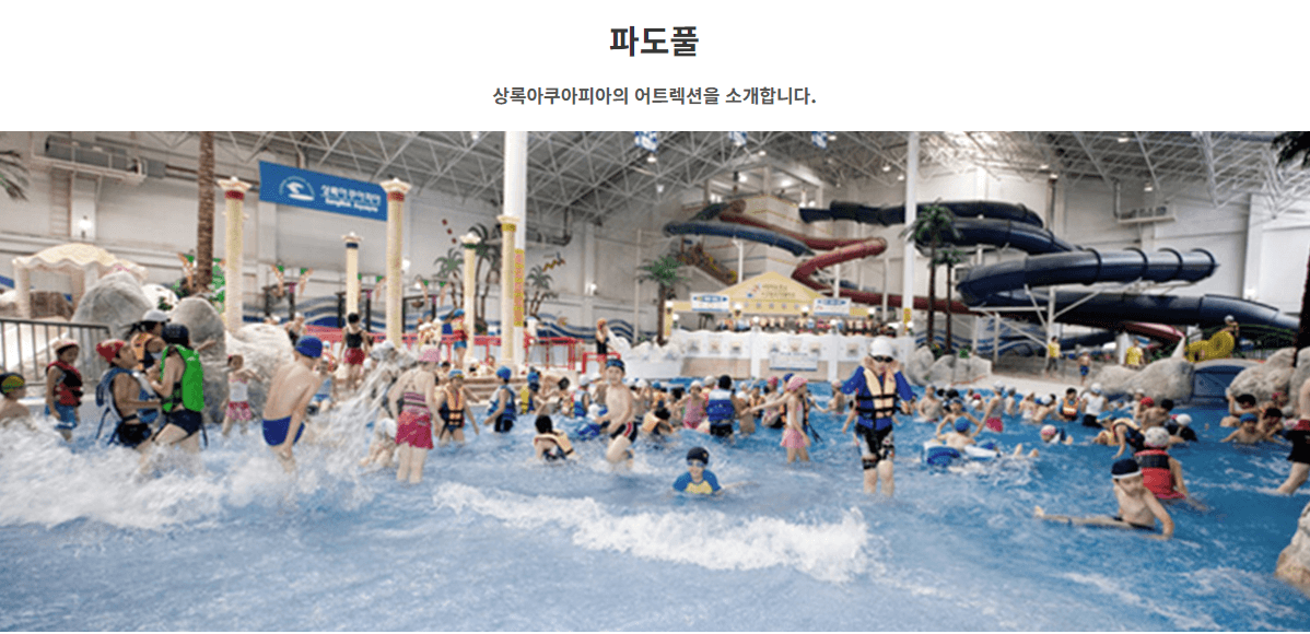 상록리조트 숙박패키지
