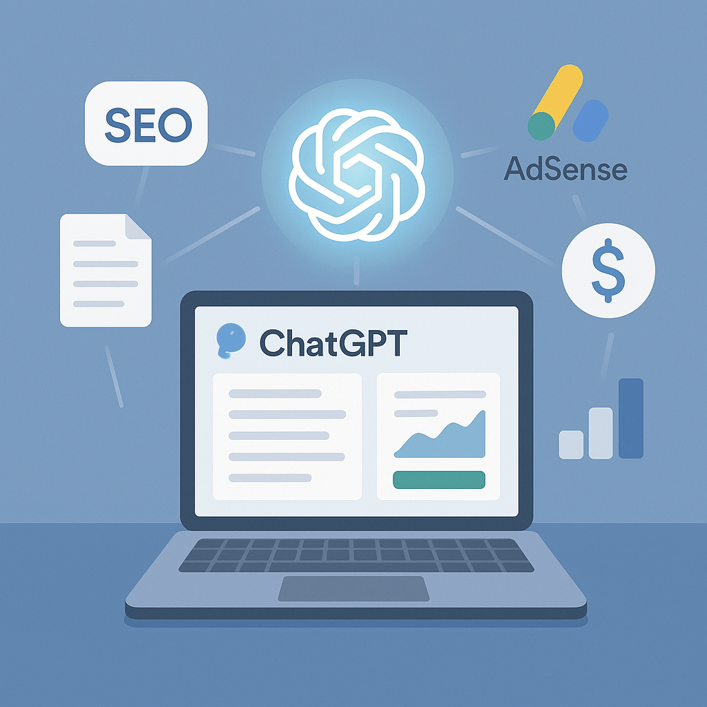 AI 콘텐츠 시대, ChatGPT로 글쓰기 자동화하고 애드센스로 수익화하는 법