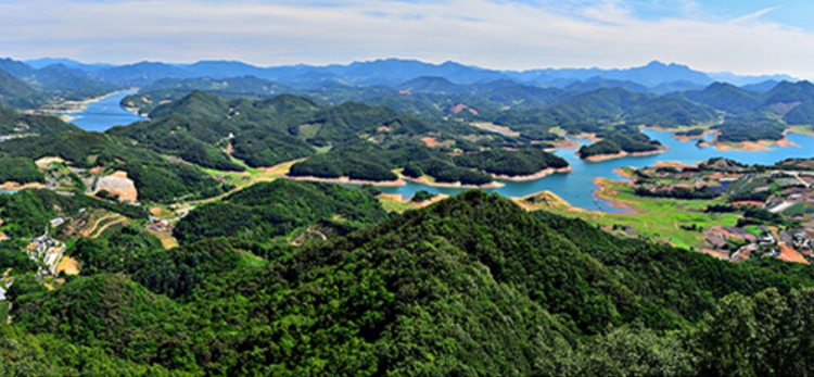 청풍호반 케이블카