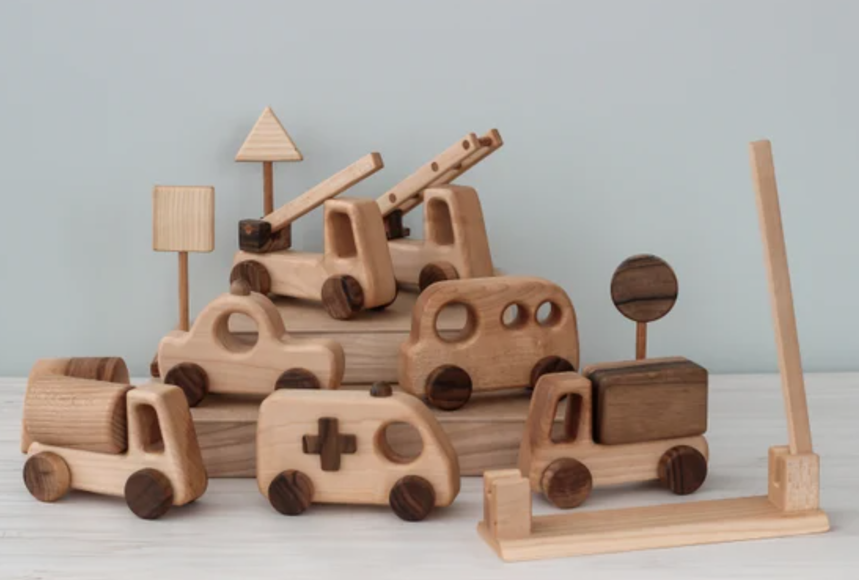 천연 소재 장난감 - 원목