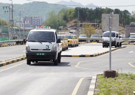 노원면허학원1종보통실기차량