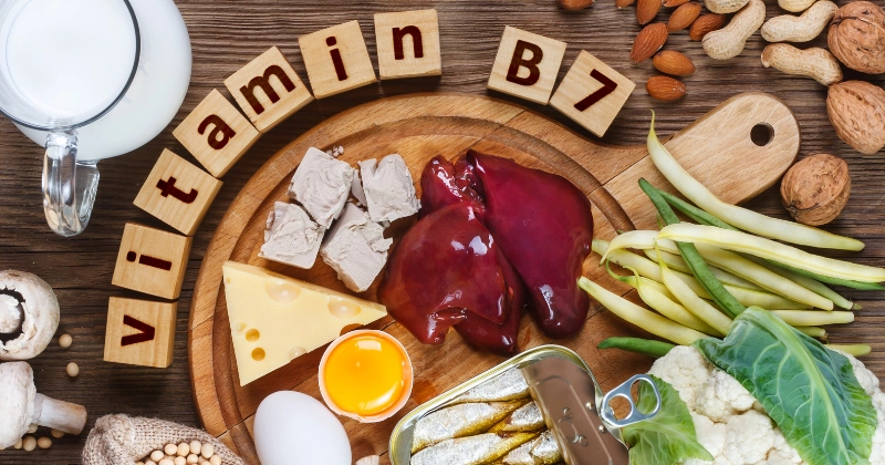 비오틴 함유 식품