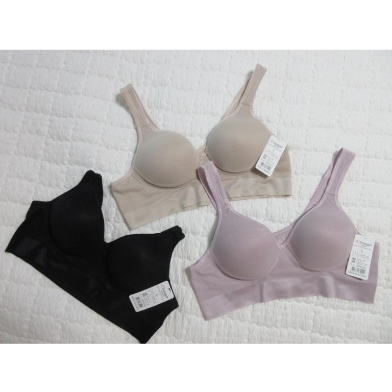 에뜨랑제 스포츠브라 노와이어 메쉬 스포츠 브라탑 바이올렛 85B BR6001