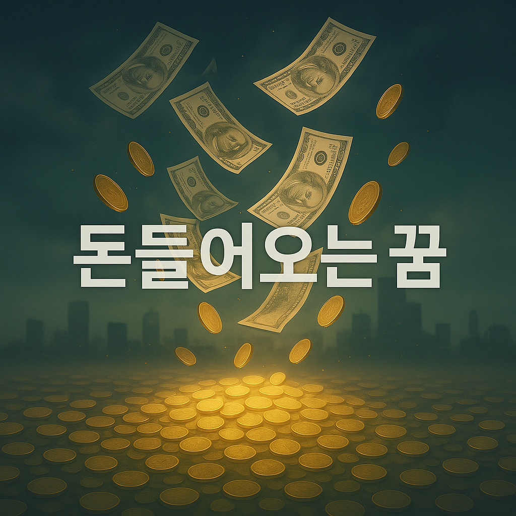 돈 들어 오는 꿈 해몽