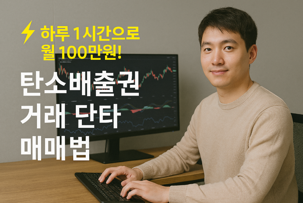 탄소배출권 거래 단타 매매법