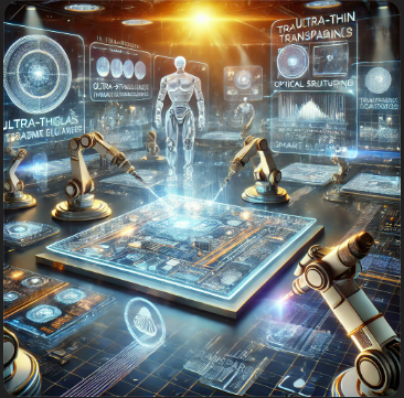 초박형 글라스를 기반으로 한 투명 전자기기의 탄생