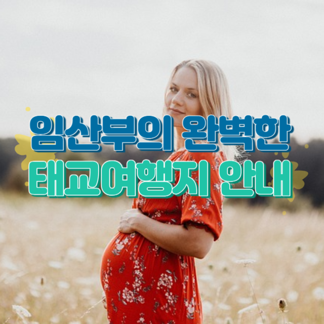 임산부의 완벽한 태교여행지 안내