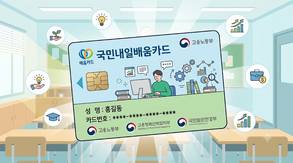 국민내일배움카드 지원금 혜택