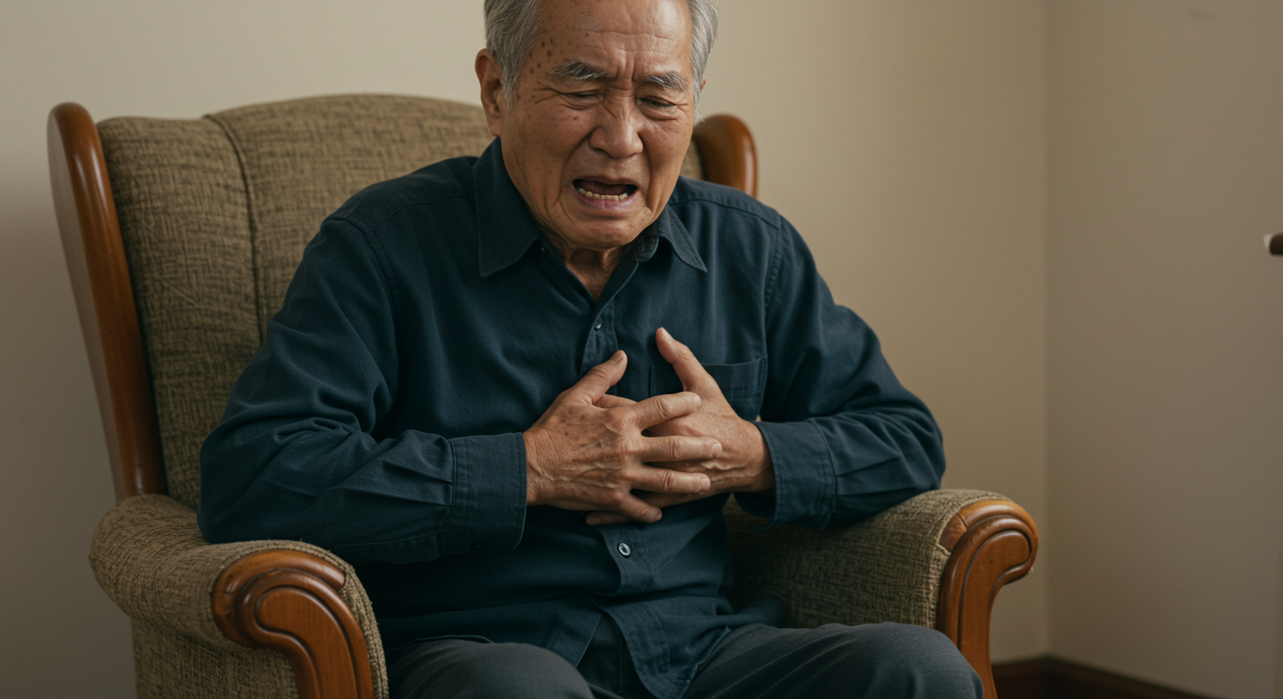 80대 남성 협심증 초기증상 1