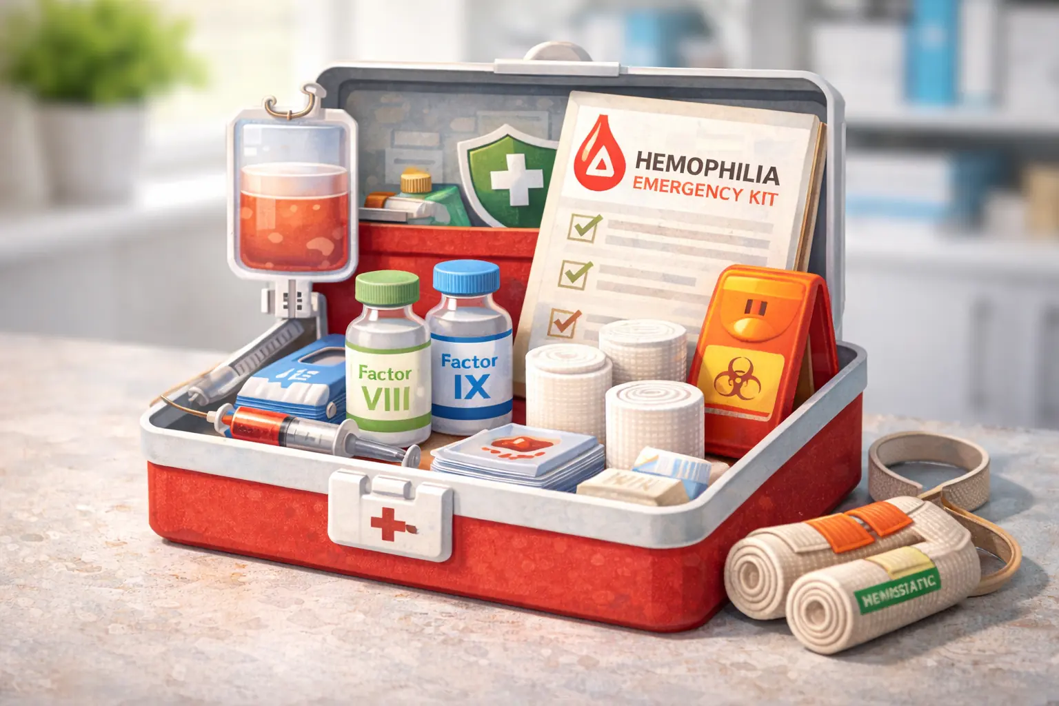 혈우병 응급대처