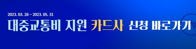 서울시 청년 교통비 지원