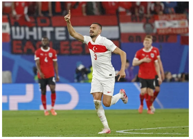 유로 2024 8강 경기 튀르키예