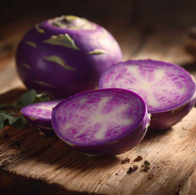 도마위 콜라비 본모습