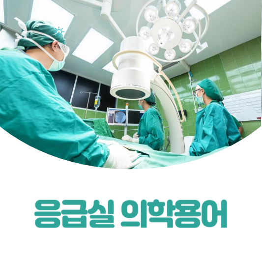 응급실 의학용어