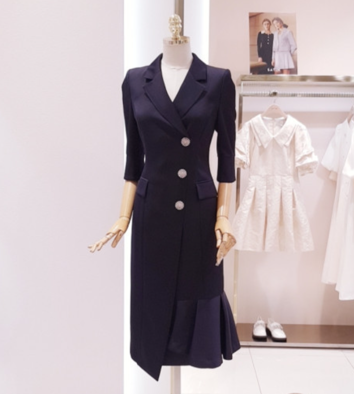 소개팅여성추천아이템-샤틴에스블랑VIP머메이드원피스