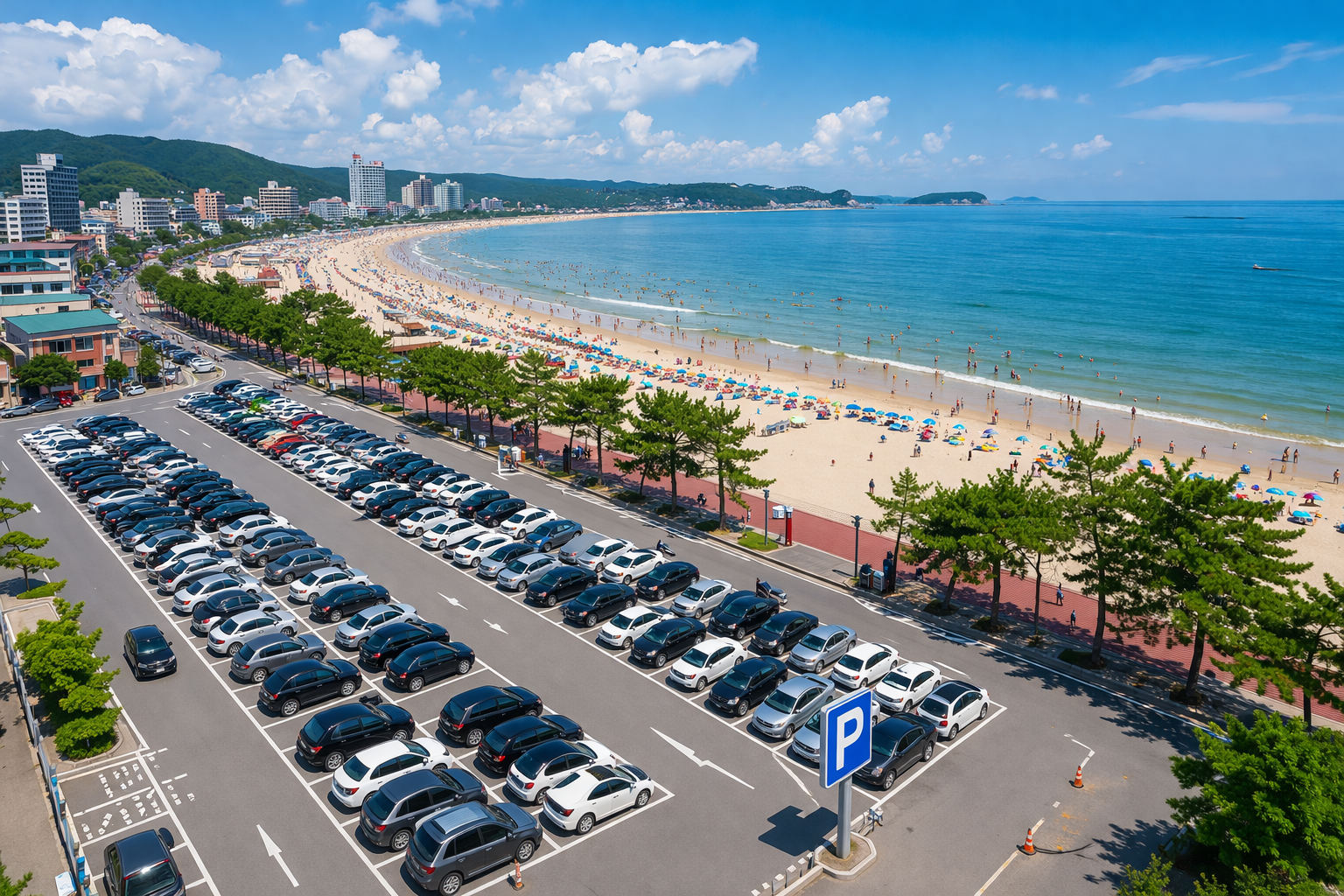 대천해수욕장 주차장 총정리|무료 주차 위치, 주말 주차 꿀팁, 월주차까지 완벽 안내 관련 사진