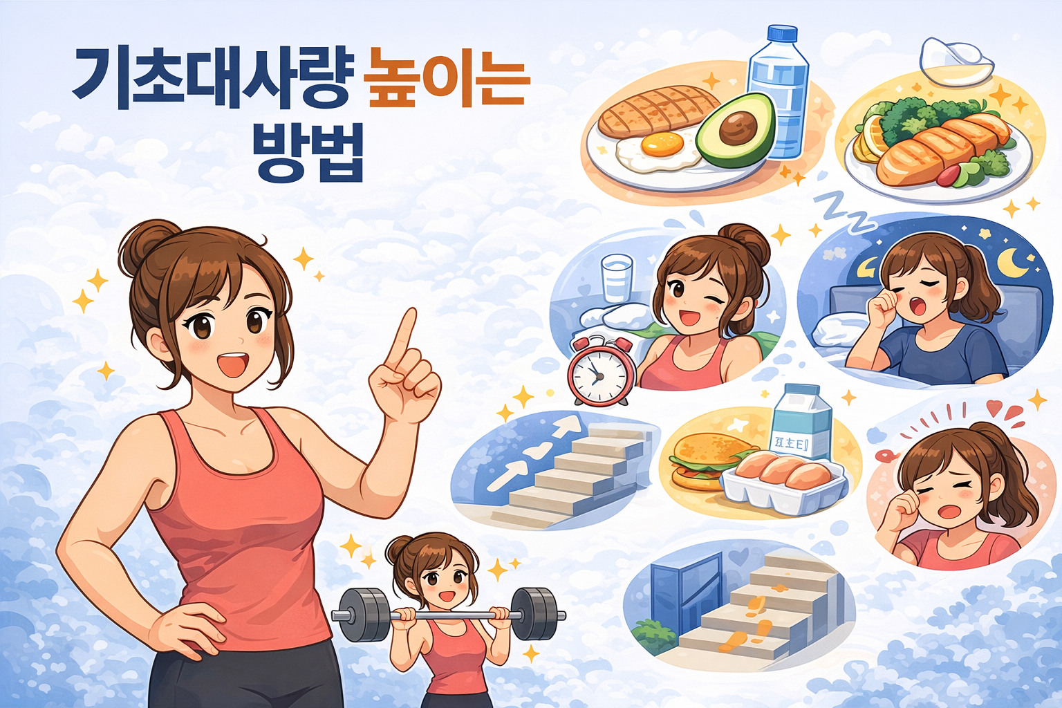 기초대사량 높이는 방법