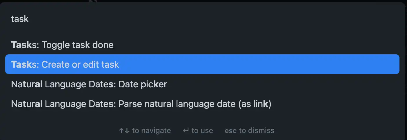 obsidian task 플러그인