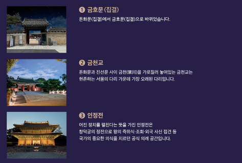 창덕궁 달빛기행 안내