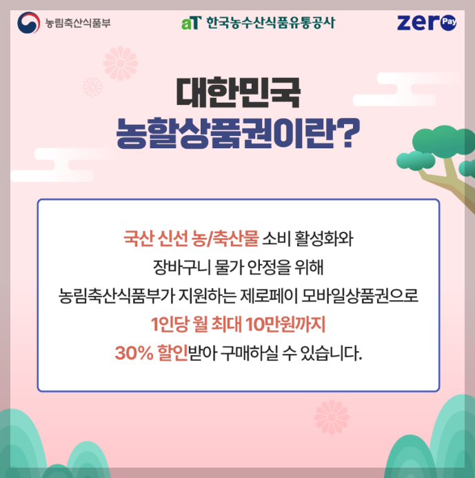 2025 대한민국 농할상품권 추가 발행 총정리