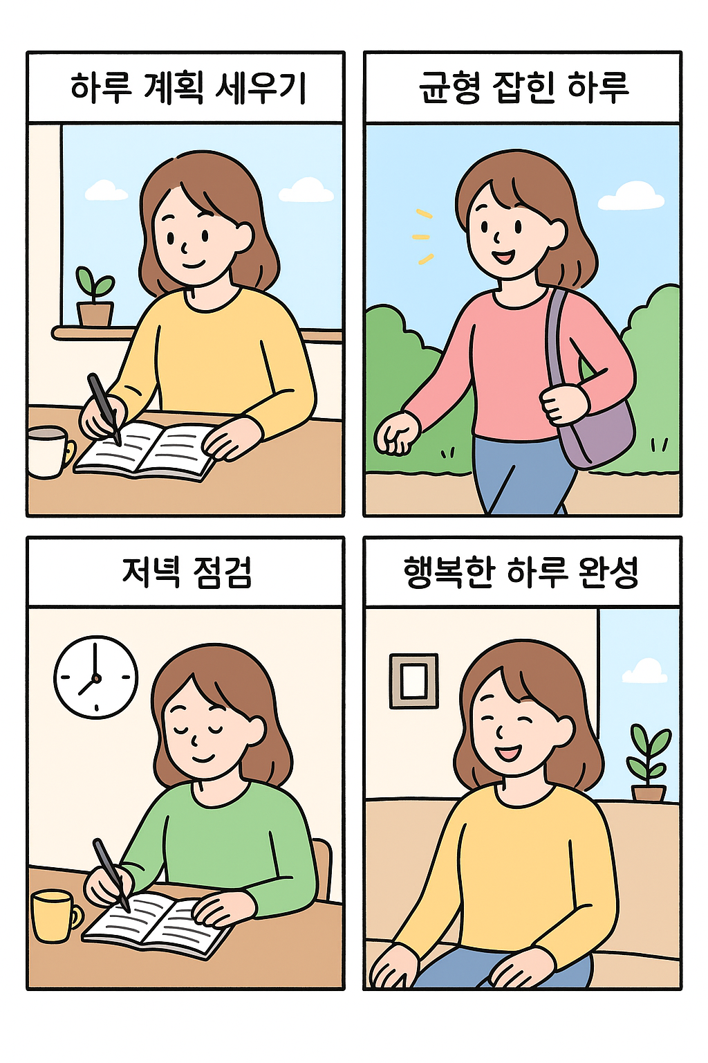 생산성과 행복을 동시에 높이는 하루 계획 수립 전략