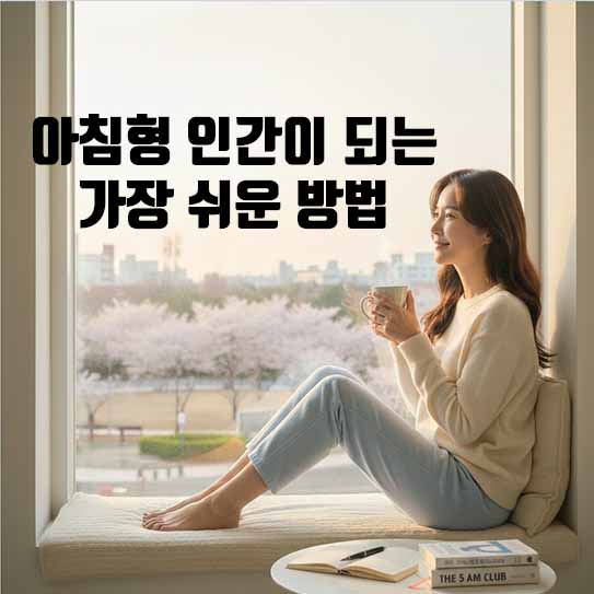 아침형 인간이 되는 가장 쉬운 방법