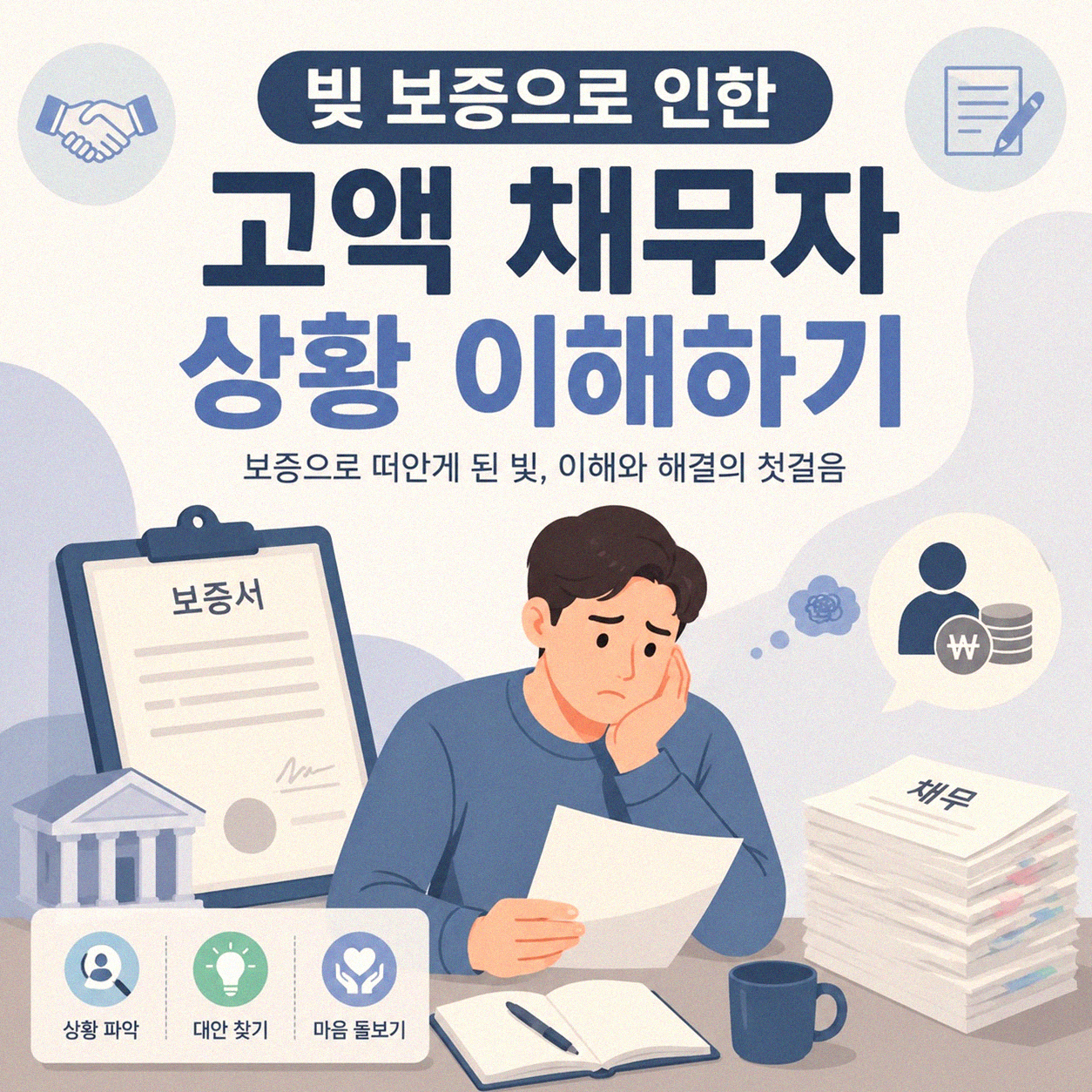 빛 보증 고액 채무자 이럴 때 뭘 봐야 할까