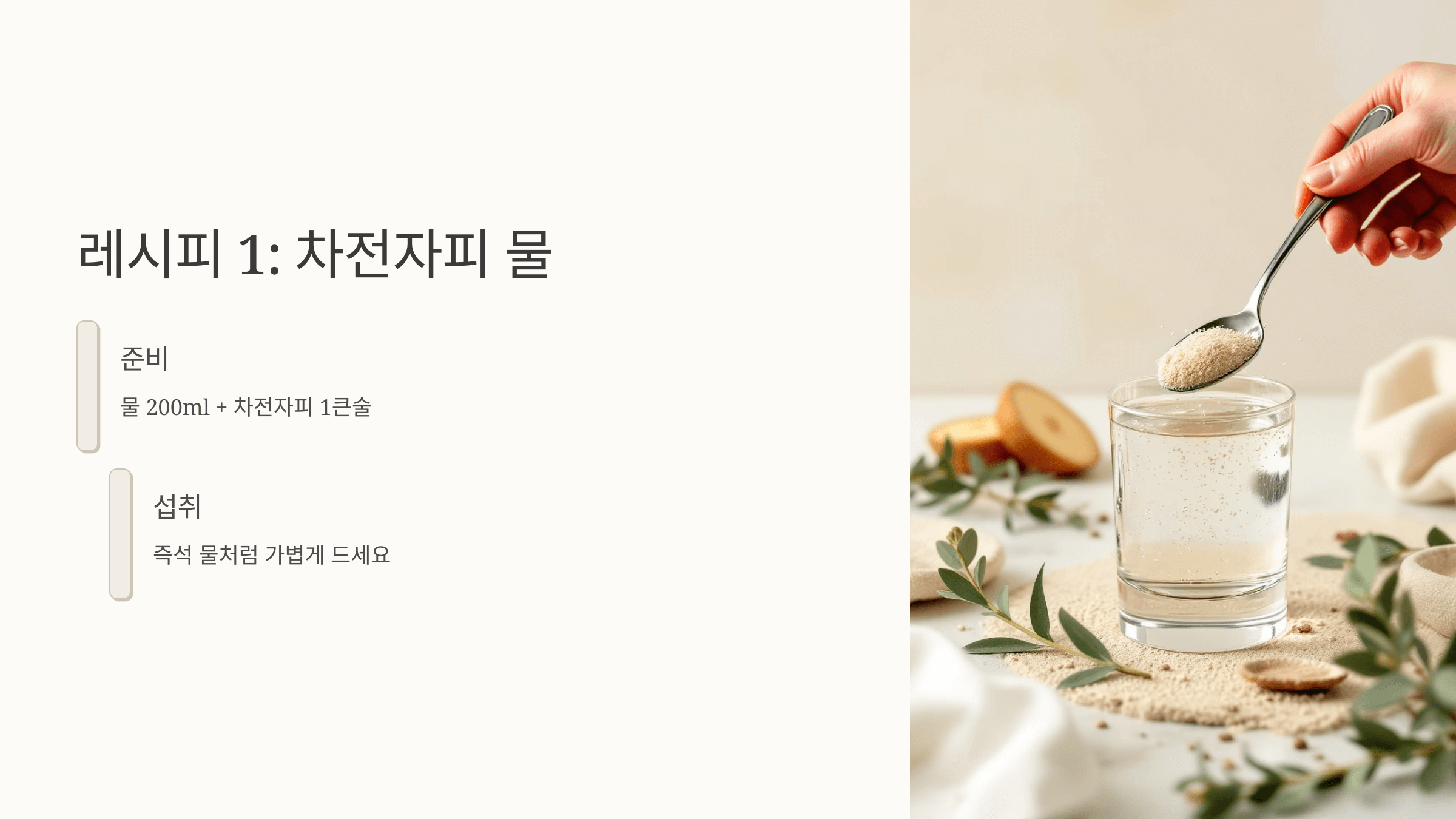 차전자피 사진입니다.