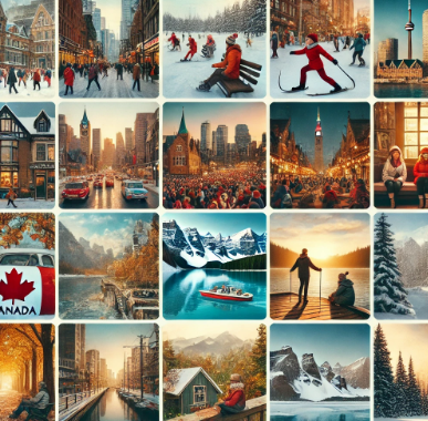 캐나다 생활 관련 사진 모음