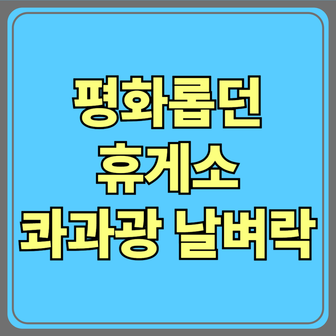 대관령 휴게소 사고 – 고령 운전자 사고 원인과 예방책 총정리 🚗