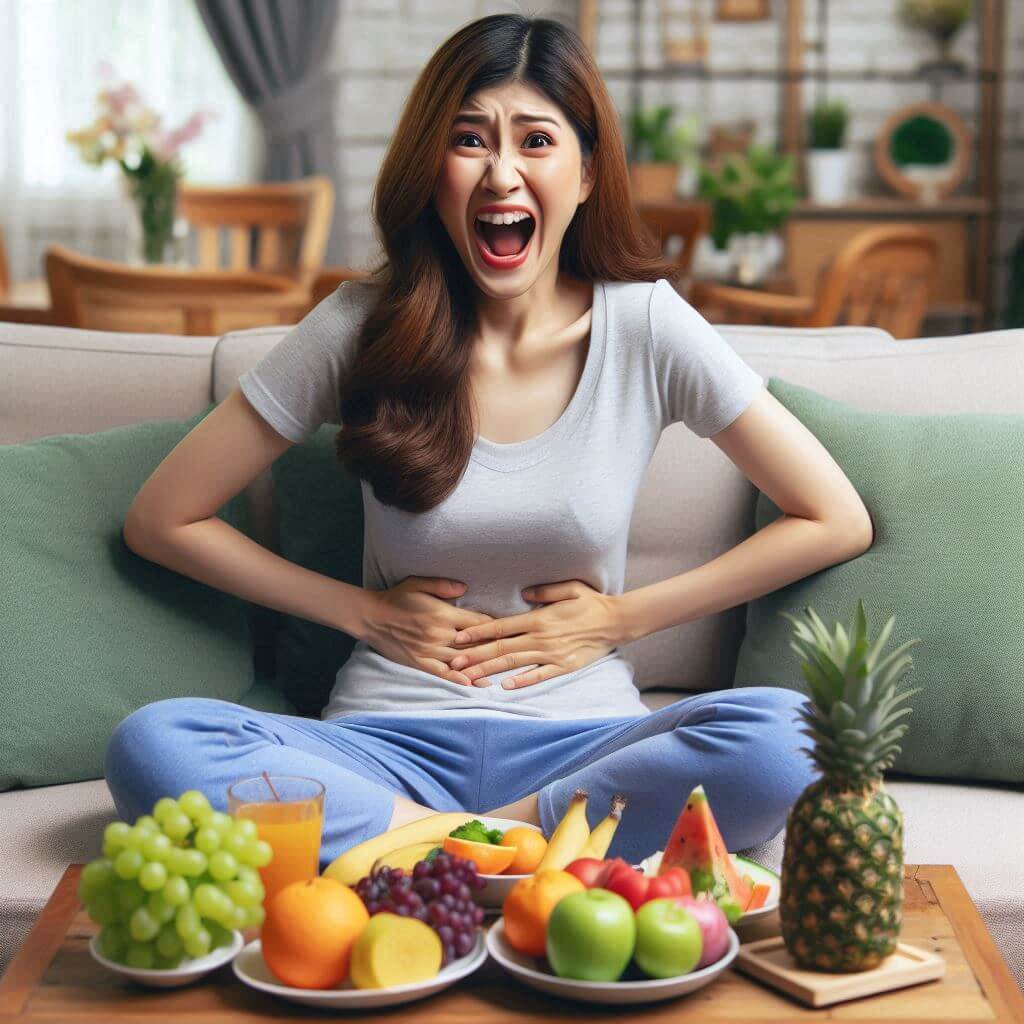 식중독걸린여자