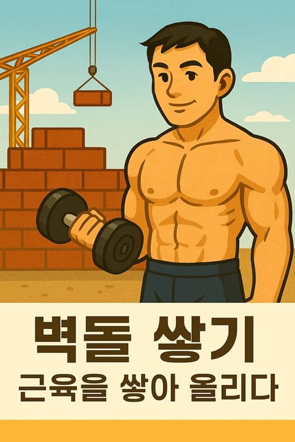 근육을 쌓아 올리다