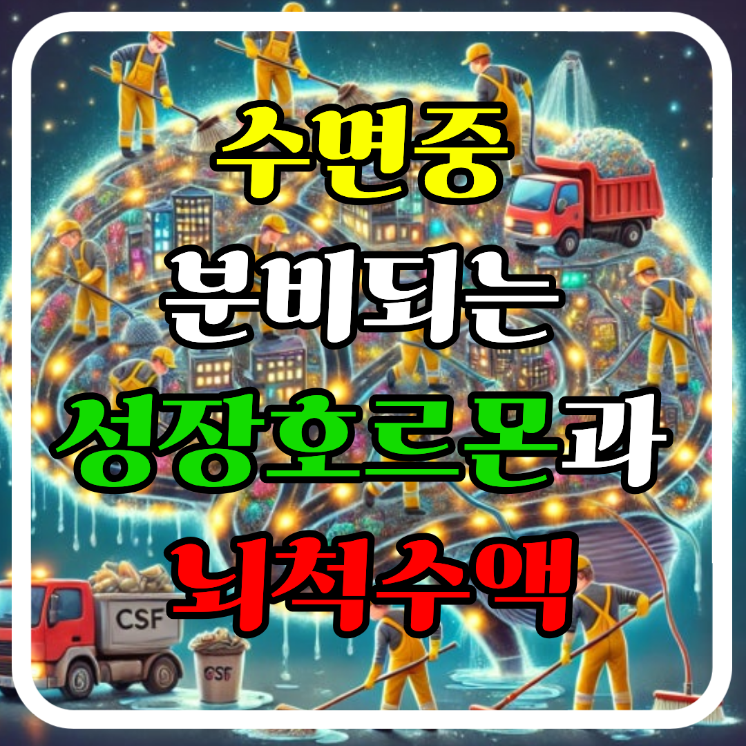수면 중 분비되는 성장 호르몬에 의한 지방 분해와 글림프 시스템의 뇌 해독 작용