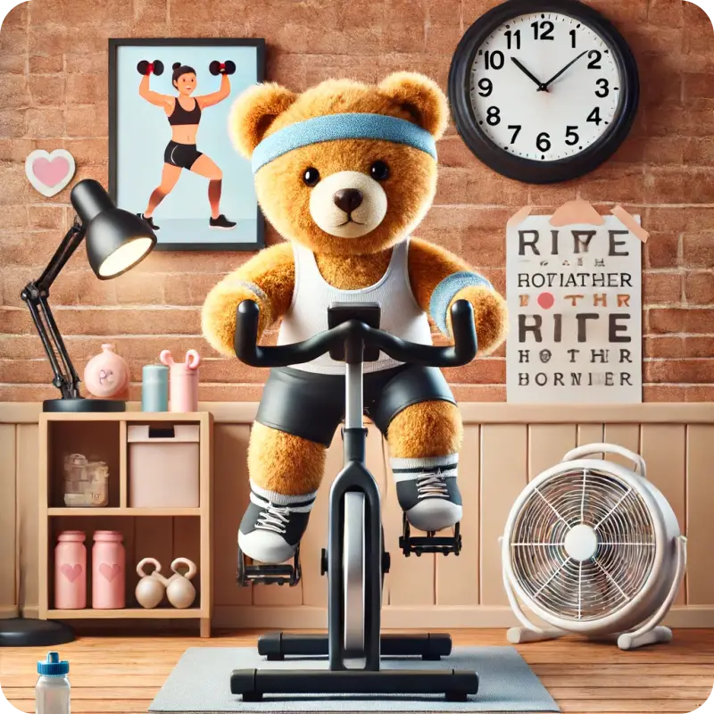 자전거 타는 모습