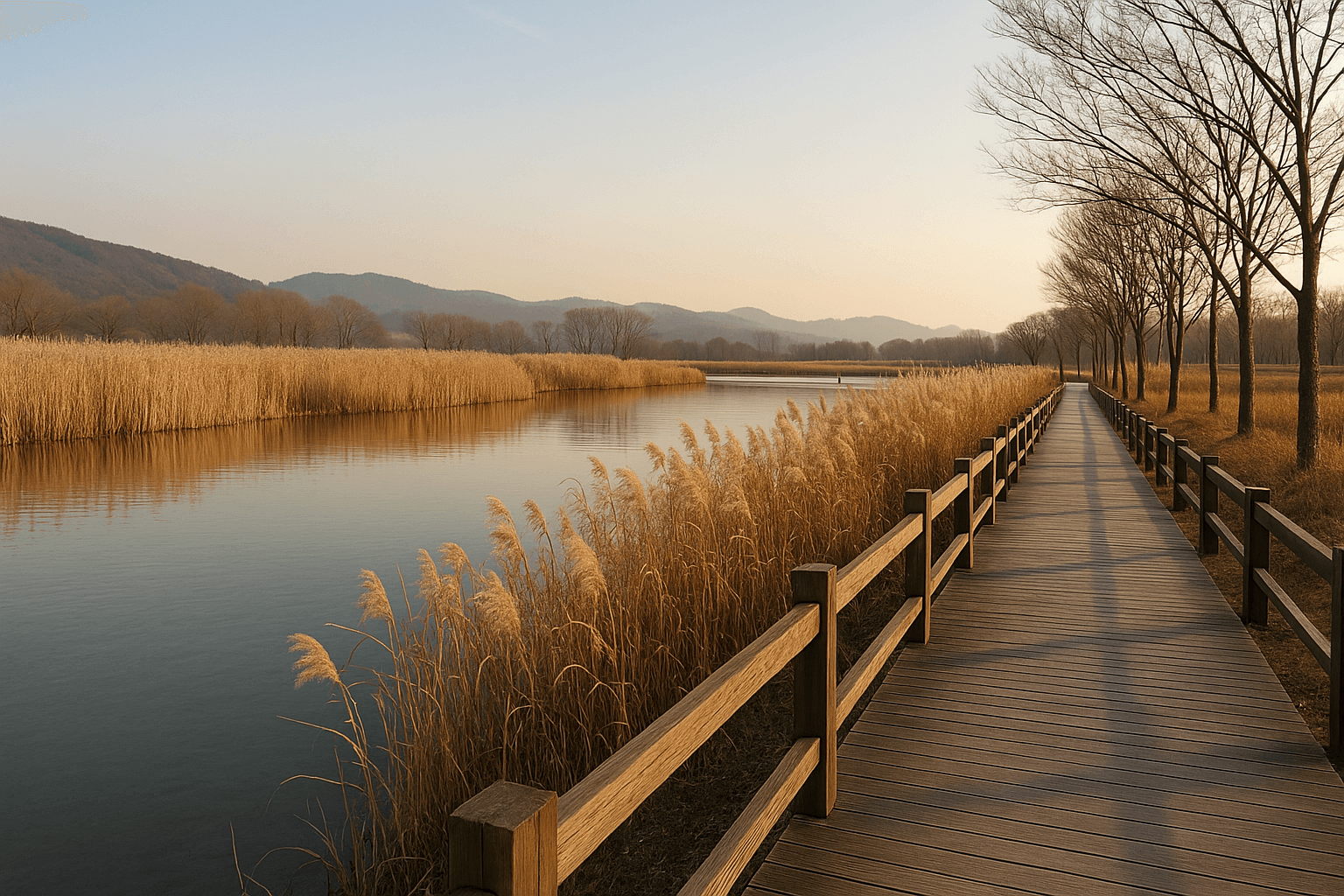 12월 순천만 국가정원에서 즐기는 겨울 산책과 고요한 생태 정원의 깊은 아름다움