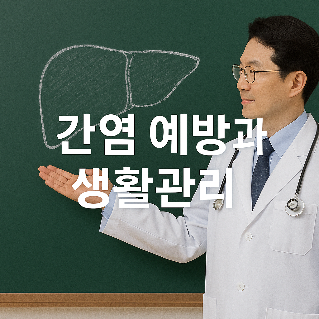 간염 예방과 생활 관리