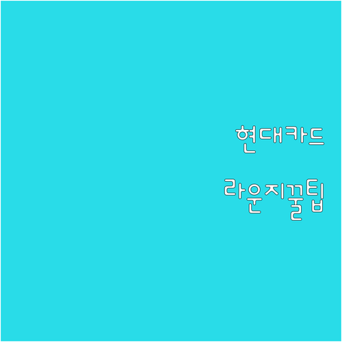 현대카드 프리미엄 혜택: 공항 라운지..