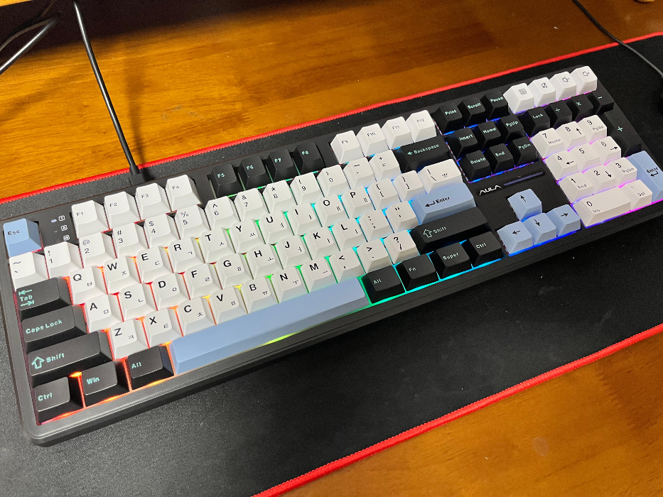 독거미 키보드&amp;#44; AULA F108 내돈내산 후기